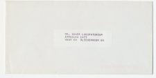 Postcode index - 9585 Vlederveen - Demonstratie envelop 1977