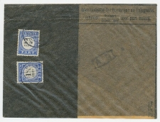 Em. Port 1894 Dienst envelop Weert