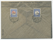 Em. Port 1906 Dienst envelop Roermond 