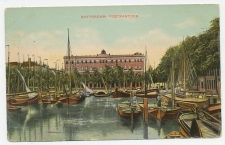 Prentbriefkaart Postkantoor Rotterdam