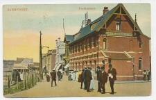 Prentbriefkaart Postkantoor Zandvoort 