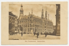 Prentbriefkaart Postkantoor Amsterdam 1907