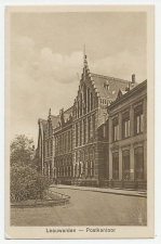 Prentbriefkaart Postkantoor Leeuwarden 1928
