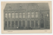 Prentbriefkaart Postkantoor Asen 1918