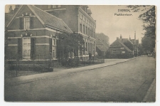 Prentbriefkaart Postkantoor Dieren 1925