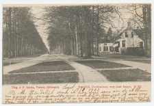 Prentbriefkaart Postkantoor Soestdijk 1902