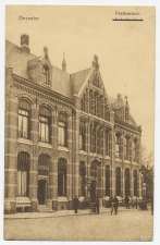 Prentbriefkaart Postkantoor Deventer