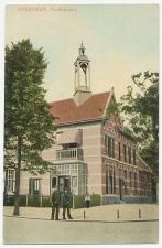 Prentbriefkaart Postkantoor Overveen 