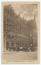 Prentbriefkaart Postkantoor Leeuwarden