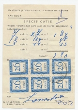 Emissie Port 1947 Specificatie formulier Â´s Hertogenbosch