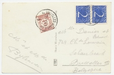 Em. Cijfer Julianadorp - Brussel Belgie 1954 - Beport