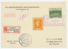 Aangetekend Utrecht 1946 - 34e Ned. Philatelistendag