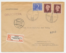 Aangetekend Breda 1948 - Postzegeltentoonstelling Brebopost