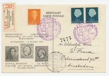 Aangetekend Den Haag 1955 - Benelux Postzegeltentoonstelling