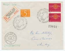 Aangetekend Bergen op Zoom 1960 - Postzegeltentoonstelling 