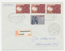 Aangetekend Den Haag 1967 - Autopostkantoor Zomerpostzegels