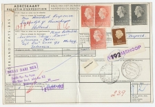 Em. Juliana Pakketkaart Vroomshoop - Indonesia 1967