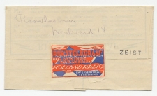 Telegram Bergen - Zeist 1932
