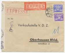 Em. Duif Expresse Den Haag - Duitsland 1941