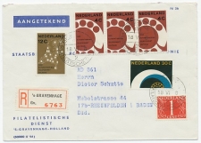 Em. Telefoon 1962 Den Haag - Duitsland Aangetekend