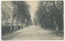 Prentbriefkaart Ede - Stationsweg 1908