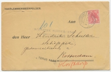 Hoofddorp - Rotterdam 1917 Onbestelbaar