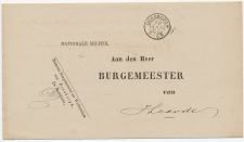 Dienst Drukwerk - Kleinrondstempel Doesborgh 1880
