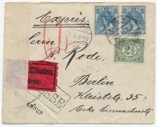 Em. Bontkraag Expresse Rotterdam - Duitsland  1916 - Censuur