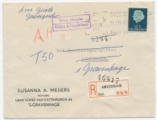 Em. Juliana  Ambtshalve  Aangetekend - Beport - Geweigerd 1958