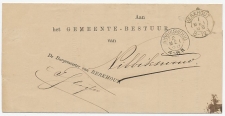 Kleinrondstempel Berkhout - Nibbikswoud 1888