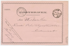 Kleinrondstempel  Balkbrug 1900