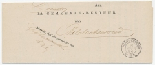 Kleinrondstempel Benningbroek 1894