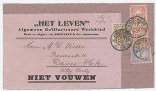 Em. Vurtheim / Bontkraag Adresdrager Amsterdam 1906