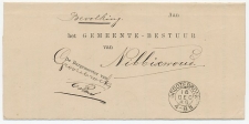 Kleinrondstempel  Grootebroek 1886