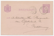Kleinrondstempel  Gorredijk 1887