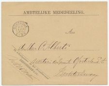 Kleinrondstempel  Gorredijk 1886