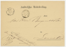 Kleinrondstempel  Haaksbergen 1889