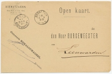 Kleinrondstempel  Menaldum 1888