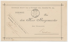 Kleinrondstempel  Norg 1902
