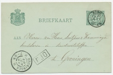 Kleinrondstempel  Norg 1899