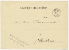 Kleinrondstempel  Nunspeet 1890