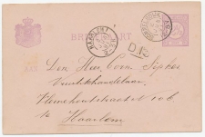 Kleinrondstempel  Sommelsdijk 1891