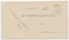 Kleinrondstempel  Twisk 1894