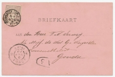 Kleinrondstempel  Veenhuizen (Dr:) 1898