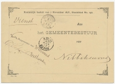 Kleinrondstempel  Westwoud 1895