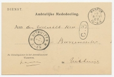 Kleinrondstempel  Warfum 1902