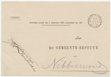 Kleinrondstempel  Westerblokker 1893