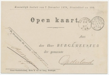 Kleinrondstempel  Zuidhorn 1897