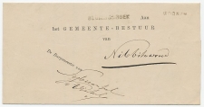 Naamstempel Benningbroek - Wognum 1885