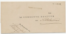 Naamstempel Benningbroek - Wognum 1883